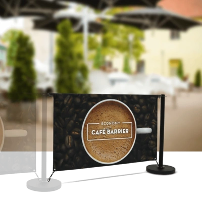 Cafe-Barrier Economy 1500 Double-Sided Extension