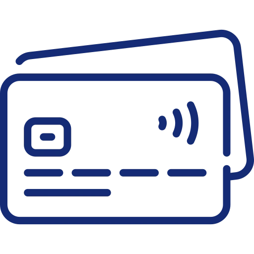  Credit - Card Blue